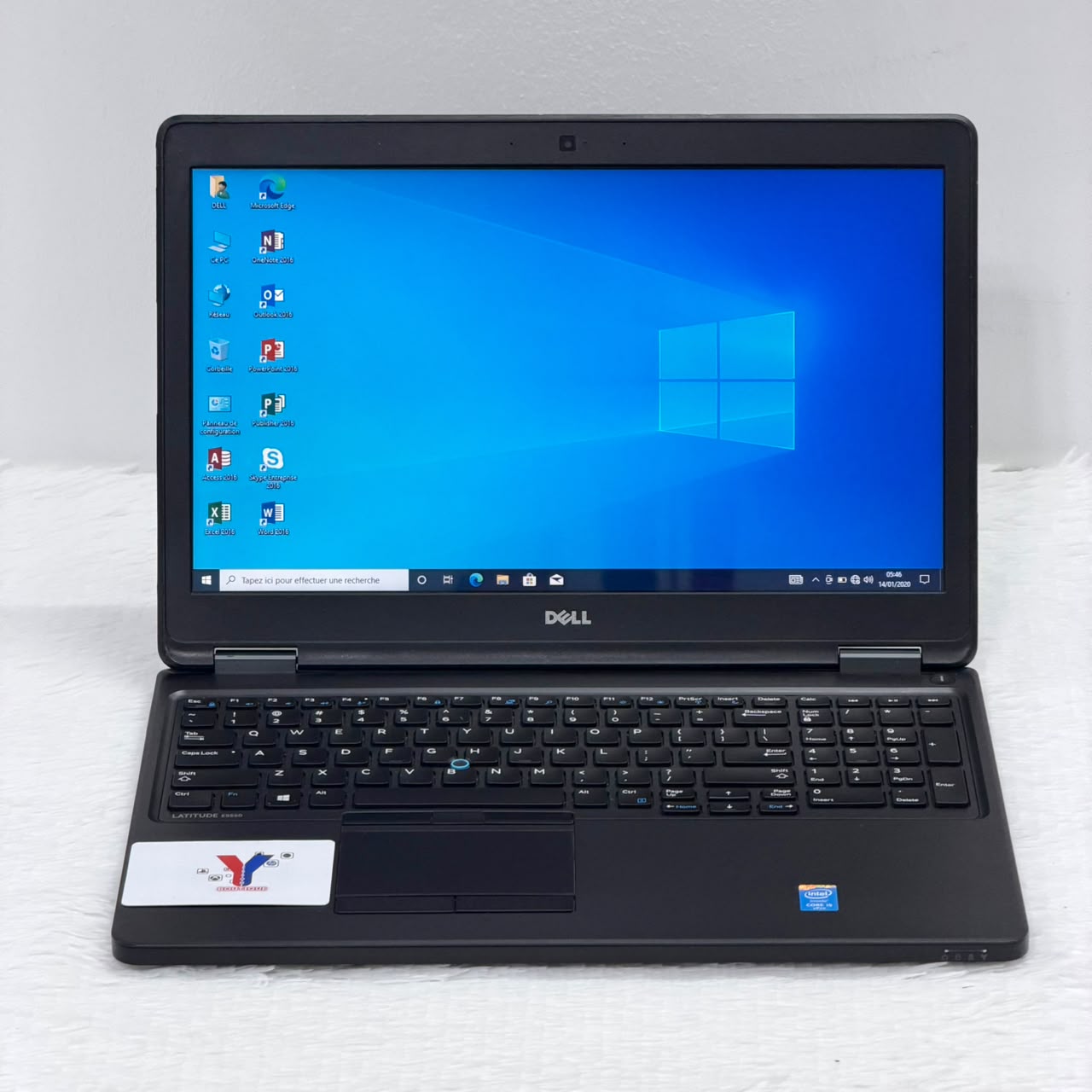 DELL Latitude E5550 Core(TM) i7  - 5600U CPU @ 2.60GHz  - 15.6’’, 500 HDD - 8 Go Ram - Azerty