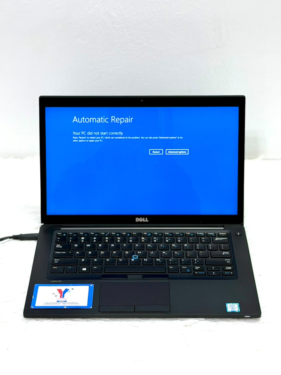 DELL Latitude 7490 Core(TM) i5  - 7300 CPU @ 2.60GHz  - 2.71GHz 14’’, 128 SSD - 4 Go Ram - Azerty