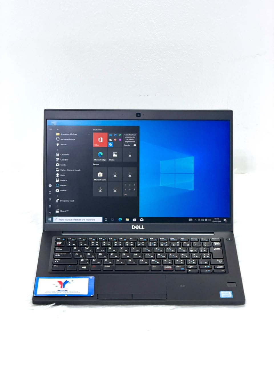 DELL Latitude 7390 Core(TM) i3  - 8130U CPU @ 2.20GHz  - 2.21GHz 13’’, 128 SSD - 4 Go Ram - Azerty