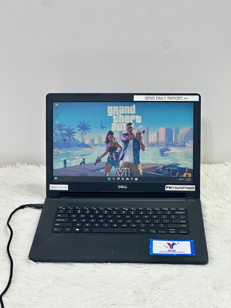 Dell Latitude 3470  Core(TM) i7  - 6500U CPU @ 2.50GHz  - 2.60GHz 14’’, 500 HDD - 8 Go Ram - Azerty