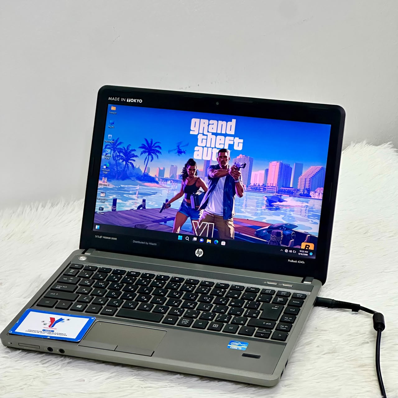 HP Probook 4340s Intel (R) Core(TM) i5  - 3210M CPU @ 2.50GHz  - 2.50GHz 13.3’’, 500 HDD - 8 Go Ram - Azerty